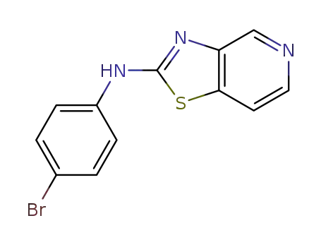 N-(4-bromophenyl)thiazolo[4,5-c]pyridin-2-ylamine