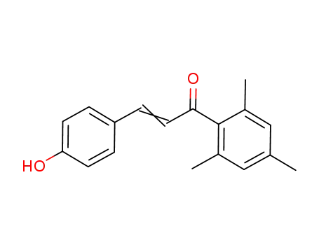 1-(4-Hydroxy-phenyl)-3-(2,4,6-trimethyl-phenyl)-propenone