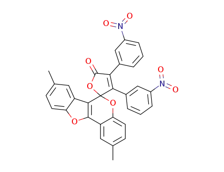 5-(2-(2-methoxy-5-methylphenyl)-5-methylbenzofuran-3-yl)-3,4-bis(3-nitrophenyl)furan-2(5H)-one