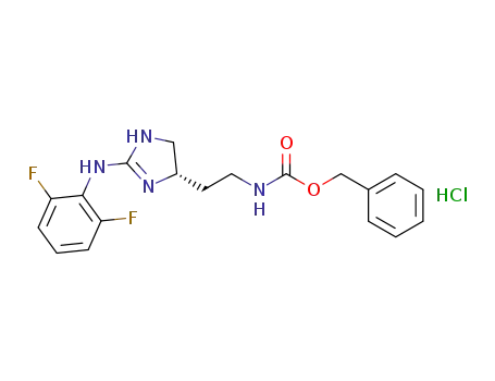 (4S)-4-(N-benzyloxycarbonyl-2-aminoethyl)-2-[(2,6-difluorophenyl)amino]imidazoline hydrochloride