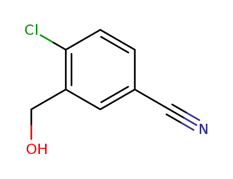 Benzonitrile, 4-chloro-3-(hydroxymethyl)-
