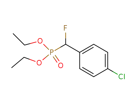 diethyl α-fluoro-4-chlorobenzylphosphonate