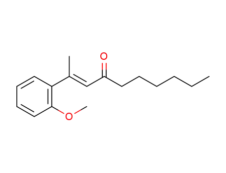 (E)-2-(2-methoxyphenyl)dec-2-en-4-one