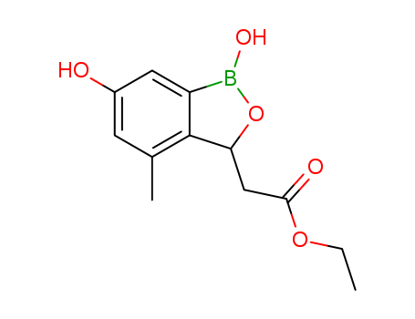 ethyl 2-(1,6-dihydroxy-4-Methyl-1,3-dihydrobenzo[c][1,2]oxaborol-3-yl)acetate