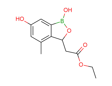 ethyl 2-(1,6-dihydroxy-4-Methyl-1,3-dihydrobenzo[c][1,2]oxaborol-3-yl)acetate