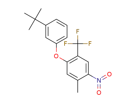 4-(3-tertbutylphenoxy)-5-trifluoromethyl-2-methylnitrobenzene