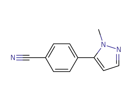 4-(1-methyl-1H-pyrazol-5-yl)benzonitrile