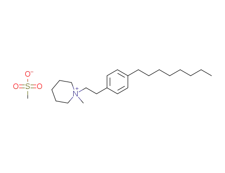 1-methyl-1-(4-octylphenethyl)piperidinium methanesulfonate