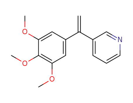 1-(3'-pyridyl)-1-(3'',4'',5''-trimethoxyphenyl)ethylene
