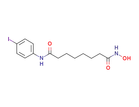 Molecular Structure of 1219807-87-0 (4-Iodo Suberoylanilide HydroxaMic Acid)