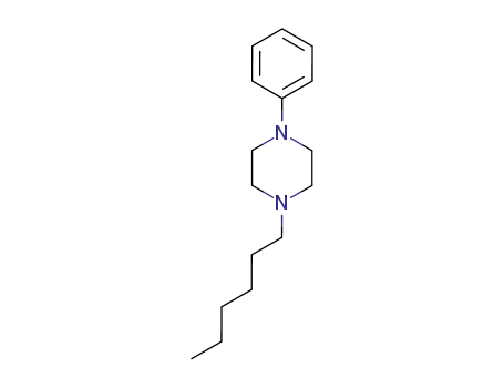 Molecular Structure of 104393-81-9 (1-HEXYL-4-PHENYL-PIPERAZINE)