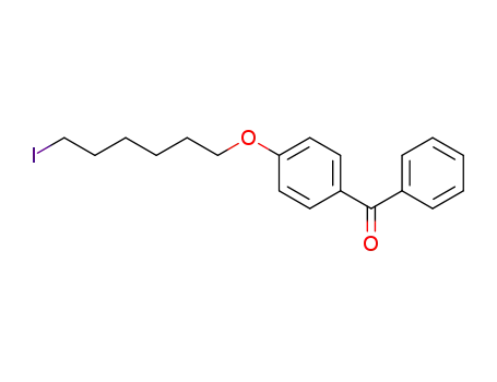 Molecular Structure of 54974-75-3 (4-O-(6-iodohexyl)benzophenone)
