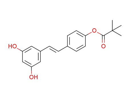(E)-4-(3,5-dihydroxystyryl)phenyl pivalate