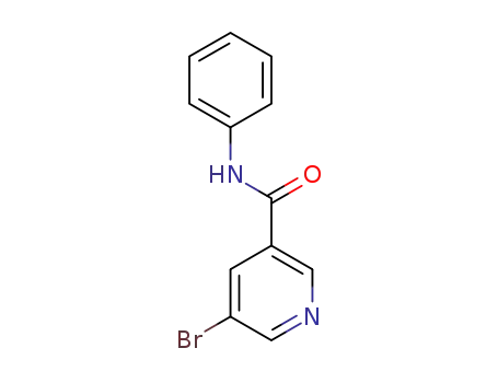 Molecular Structure of 313562-28-6 (5-Bromo-N-phenylnicotinamide)
