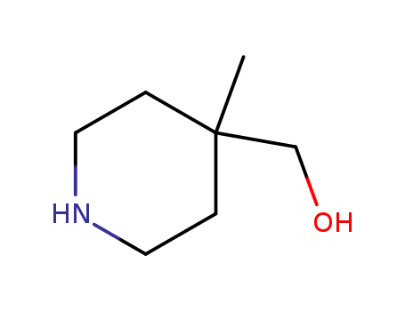 Molecular Structure of 297172-16-8 (4-Hydroxymethyl-4-methylpiperidine)