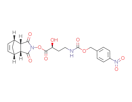 (N-hydroxy-5-norbornene-2,3-dicarboxyl-imido)-N-PNZ-4-amino-2(S)-hydroxy-butanoate