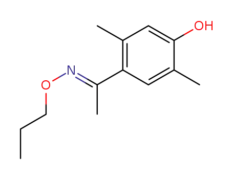 (E)-1-(4-hydroxy-2,5-dimethylphenyl)ethanone propyloxime