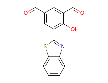 5-(benzo[d]thiazol-2-yl)-4-hydroxyisophthalaldehyde