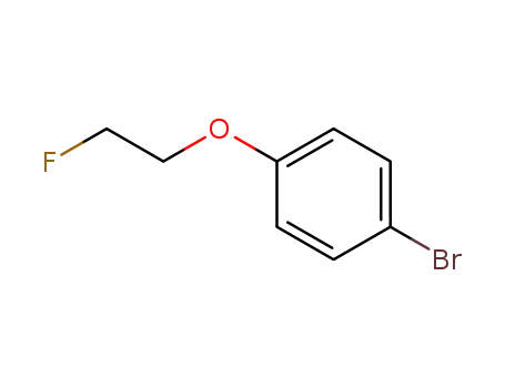 Molecular Structure of 332-47-8 (1-bromo-4-(2-fluoroethoxy)benzene)