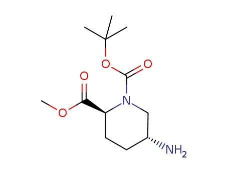 (2S,5R)-5-Amino-1,2-piperidinedicarboxylic acid 1-(tert-butyl) 2-methyl ester(915976-35-1)