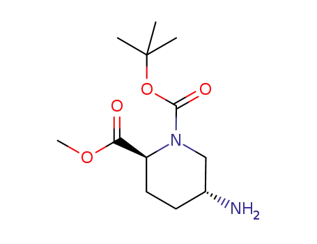 (2S,5R)-5-Amino-1,2-piperidinedicarboxylic acid 1-(tert-butyl) 2-methyl ester