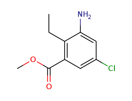 methyl 3-amino-5-chloro-2-ethylbenzoate
