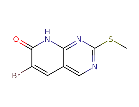6-broMo-2-(Methylthio)pyrido[2,3-d]pyriMidin-7(8H)-one