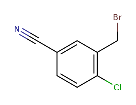 3-(broMoMethyl)-4-chlorobenzonitrile