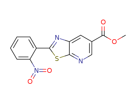 methyl 2-(2-nitrophenyl)thiazolo[5,4-b]pyridine-6-carboxylate