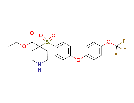 C<sub>21</sub>H<sub>22</sub>F<sub>3</sub>NO<sub>6</sub>S