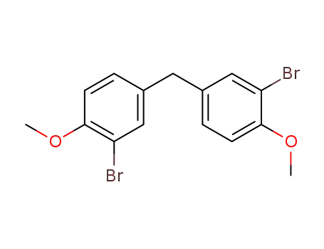 Molecular Structure of 790-71-6 (bis(3-bromo-4-methoxyphenyl)methane)