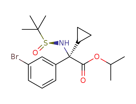 Molecular Structure of 1352419-95-4 (C<sub>18</sub>H<sub>26</sub>BrNO<sub>3</sub>S)