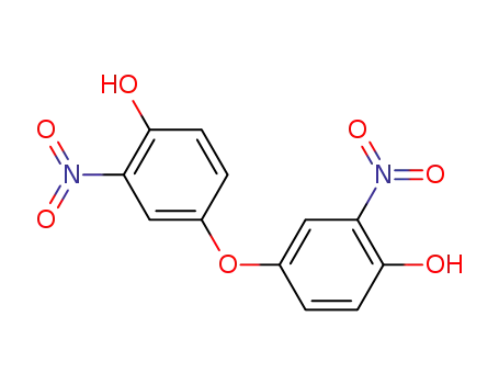 Molecular Structure of 47169-38-0 (Phenol, 4,4'-oxybis[2-nitro-)