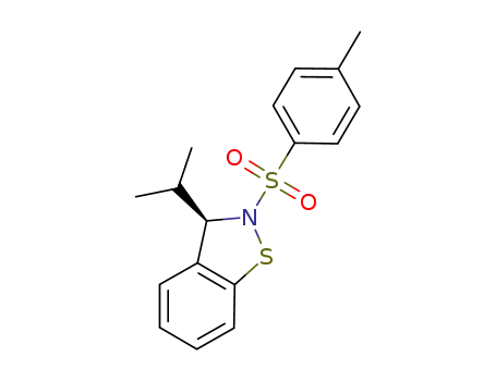 (R)-2,3-dihydro-3-iso-propyl-2-(toluene-4-sulfonyl)benzo[d]isothiazole