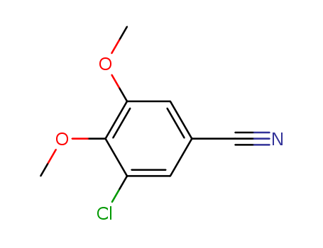 Benzonitrile, 3-chloro-4,5-dimethoxy-