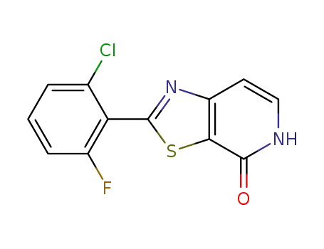 2-(2-chloro-6-fluorophenyl)thiazolo[5,4-c]pyridin-4(5H)-one