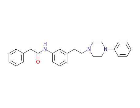 2-phenyl-N-{3-[2-(4-phenyl-piperazin-1-yl)-ethyl]-phenyl}-acetamide
