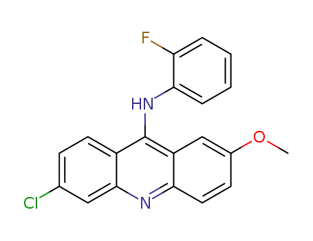 6-chloro-N-(2-fluorophenyl)-2-methoxyacridin-9-amine