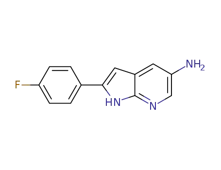 2-(4-fluorophenyl)-1H-pyrrolo[2,3-b]pyridin-5-amine