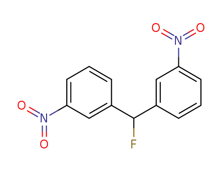 1-fluoro-bis[1-(3-nitrophenyl)]methane
