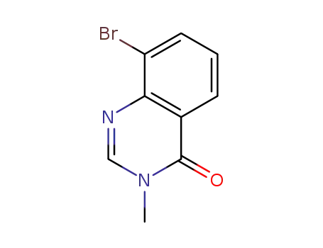 Molecular Structure of 1341038-12-7 (8-bromo-3-methylquinazolin-2(3H)-one)