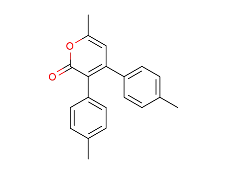 3,4-di(4-methylphenyl)-6-methyl-2-pyrone