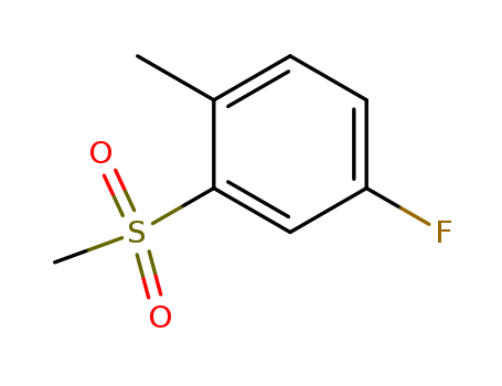 4-Fluoro-1-methyl-2-(methylsulfonyl)benzene