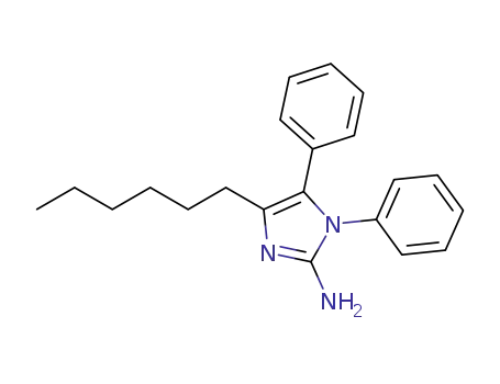 4-hexyl-1,5-diphenyl-1H-imidazol-2-amine