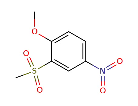 1-methoxy-2-(methylsulfonyl)-4-nitrobenzene
