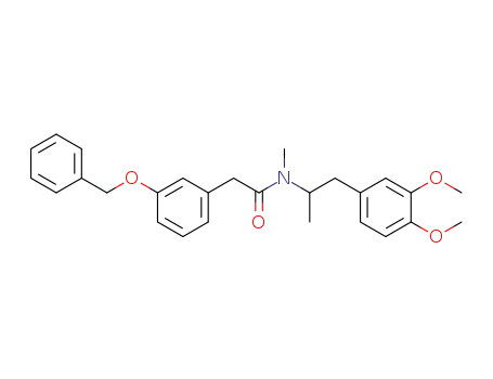 2-(3-(benzyloxy)phenyl)-N-(1-(3,4-dimethoxyphenyl)propan-2-yl)-N-methylacetamide