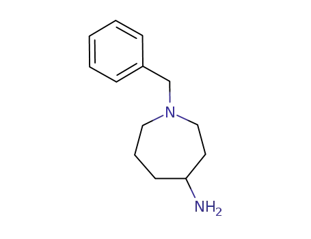 Molecular Structure of 109105-51-3 (1-Benzyl-hexahydro-4H-azepin-4-amine)