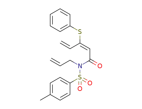 (E)-N-allyl-3-(phenylthio)-N-tosylpenta-2,4-dienamide