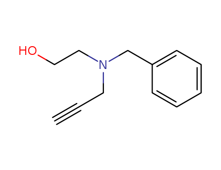 Ethanol,2-[(phenylmethyl)-2-propyn-1-ylamino]- cas  13105-78-7