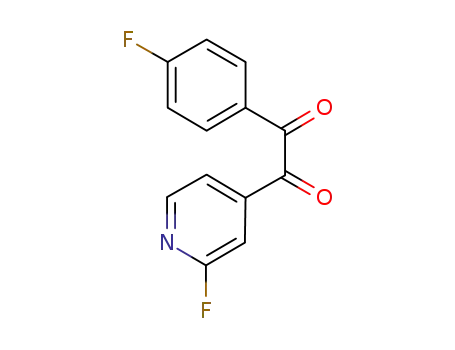 1-(4-fluorophenyl)-2-(2-fluoropyridin-4-yl)ethane-1,2-dione